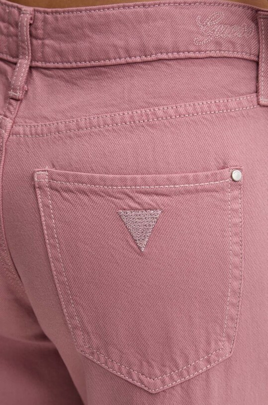 Джинси Guess рожевий W4YA96.WFD5A
