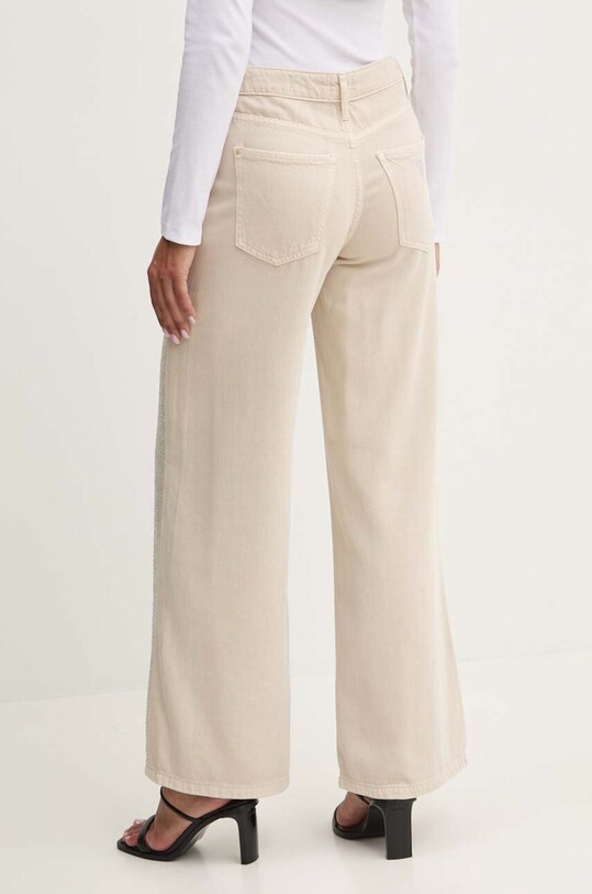 Odzież Guess jeansy W4YA96.WFD5A beżowy