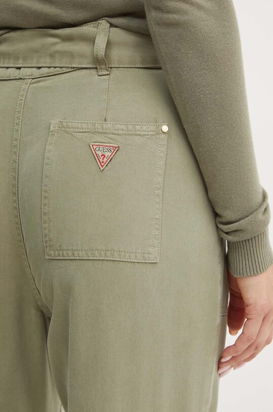 Guess pantaloni KATRIN verde W4YB51.WDP85