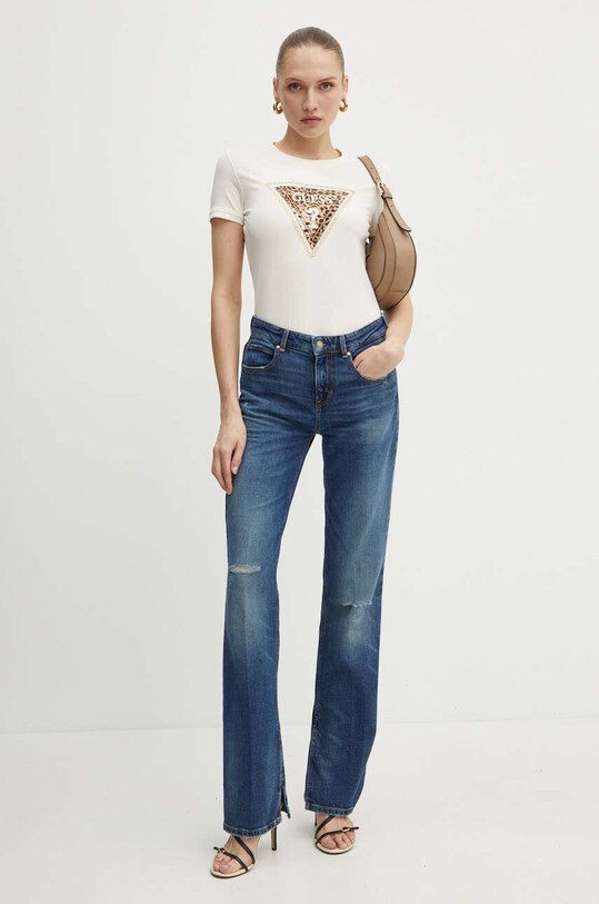 Джинси Guess PAULETTE Planet friendly темно-синій W4YA0Z.D4WBI