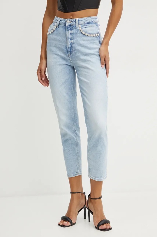 Džíny Guess Planet friendly modrá W4YA21.D5DD6