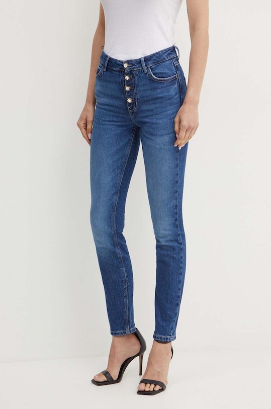 Guess jeansy Planet friendly granatowy W4YA28.D5DD4