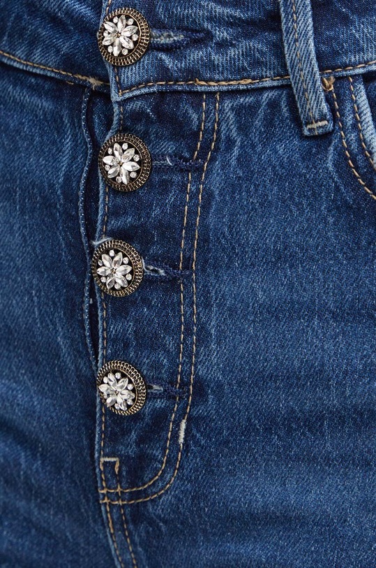 Guess jeansy W4YA28.D5DD4 granatowy
