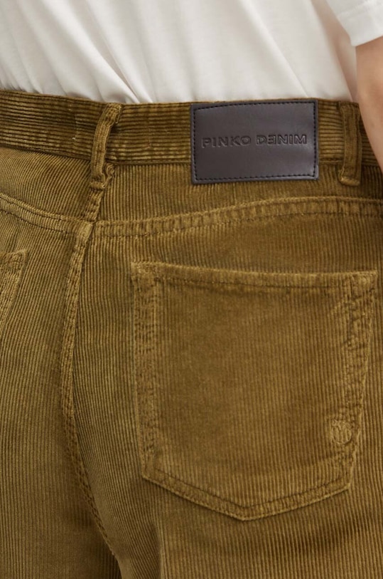 Вельветові штани Pinko 103862.A20R зелений