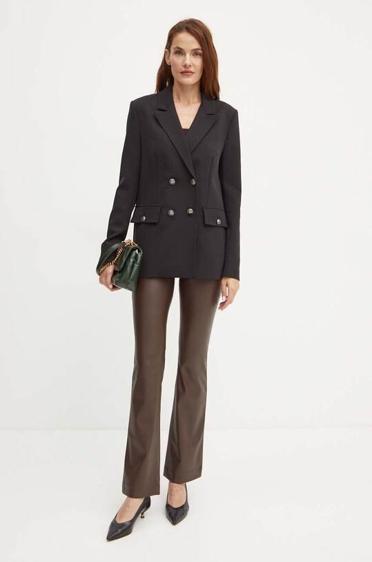 Marciano Guess pantaloni RAMONA 4YGB01.7114A maro AW24