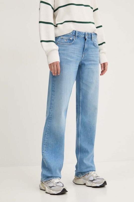 Rifle Tommy Jeans Planet friendly modrá DW0DW19264