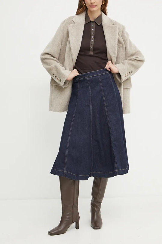 Liu Jo spódnica jeansowa UF4219.D4925 granatowy AW24