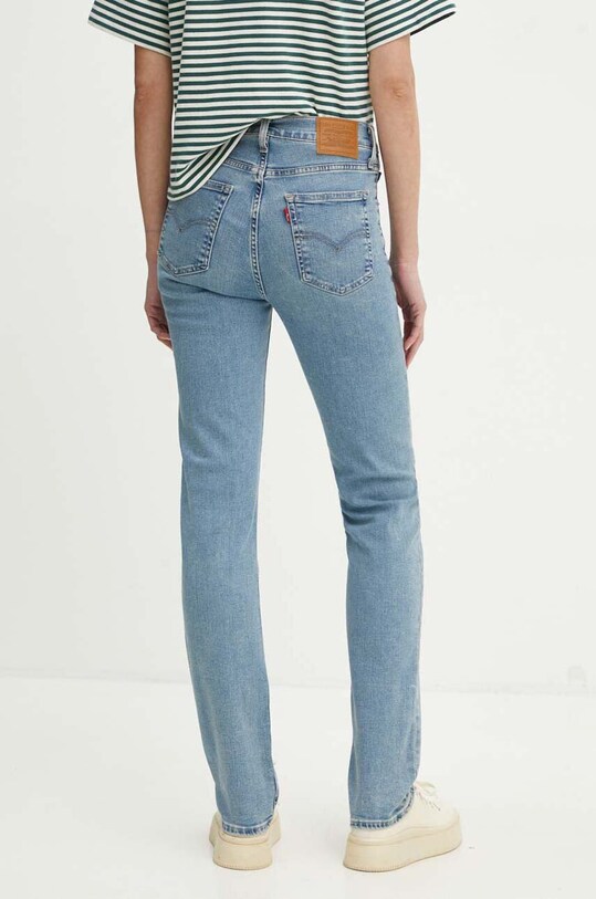 Îmbrăcăminte Levi's jeansi 724 HIGH RISE STRAIGHT 18883 albastru