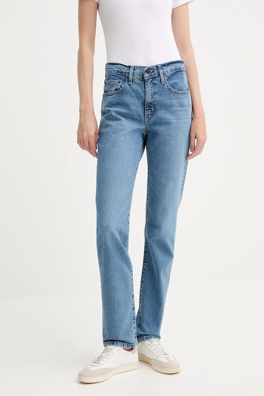 Rifle Levi's 724 HIGH RISE STRAIGHT modrá 18883