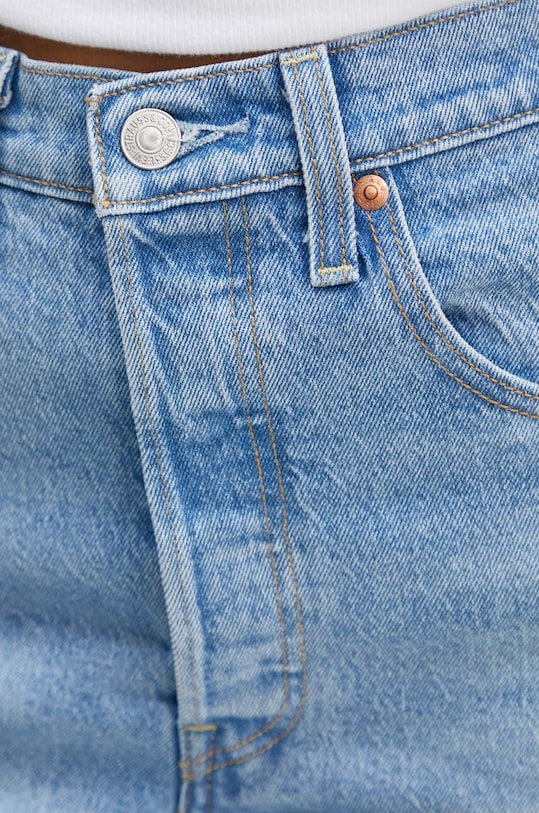 Rifle Levi's RIBCAGE FULL LENGTH RIBCAGE FULL LENGTH modrá 79078