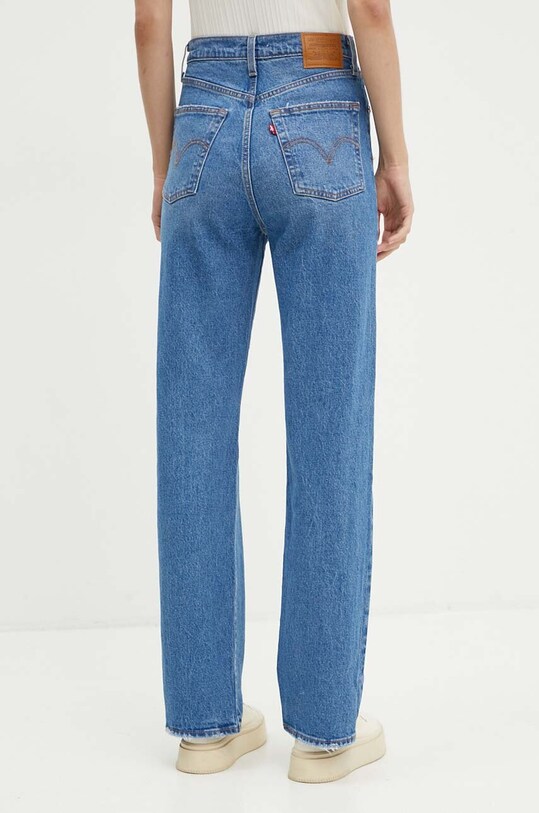 Îmbrăcăminte Levi's jeansi RIBCAGE FULL LENGTH 79078 albastru
