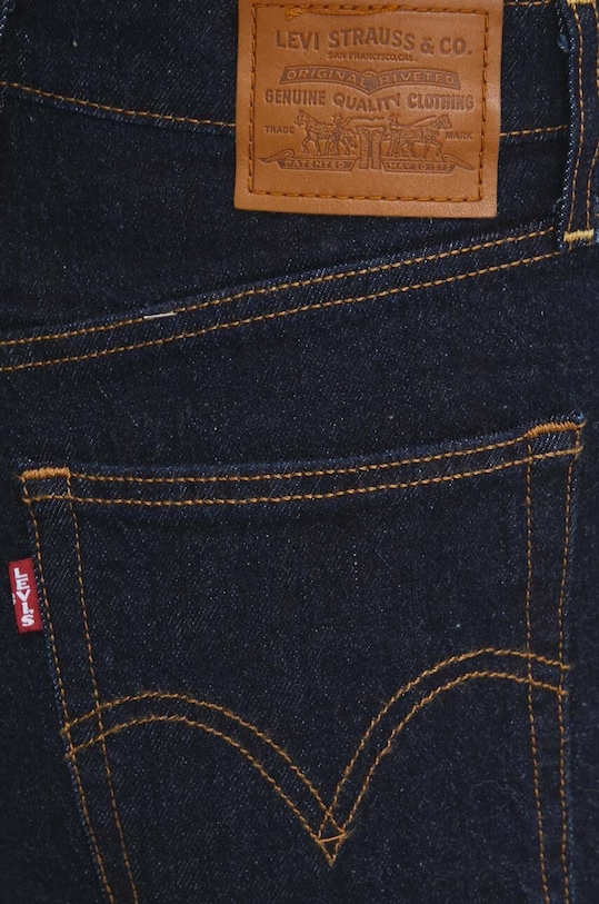 Rifle Levi's RIBCAGE FULL LENGTH RIBCAGE FULL LENGTH tmavomodrá 79078