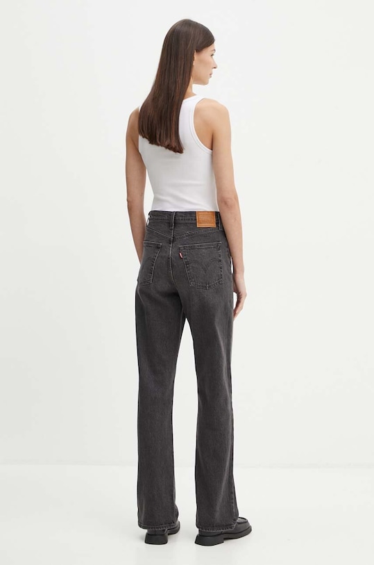 Odzież Levi's jeansy RIBCAGE FULL LENGTH 79078 szary