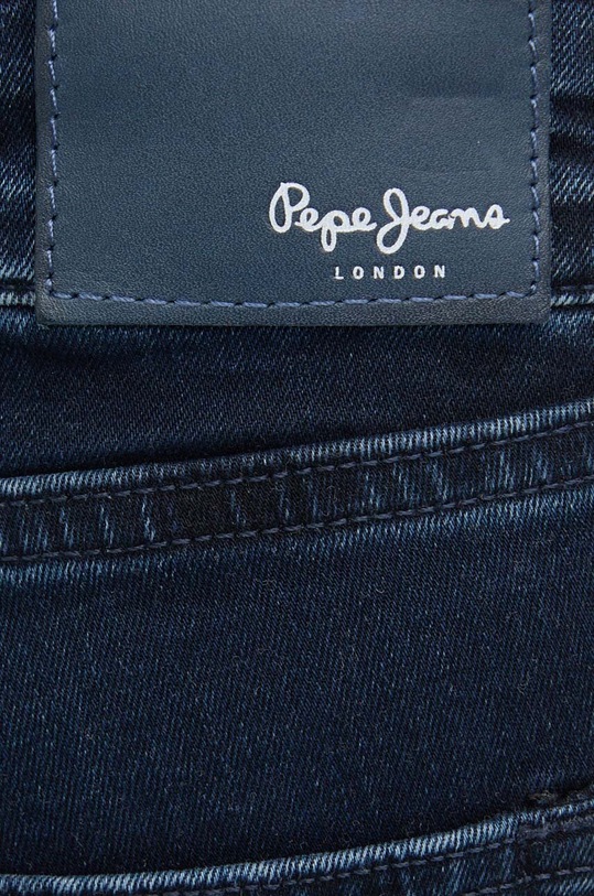 Pepe Jeans jeansy SKINNY JEANS LW granatowy PL204583CU2