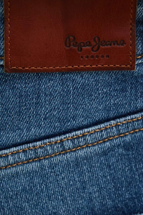 Pepe Jeans jeansy TAPERED JEANS HW granatowy PL204591HV3