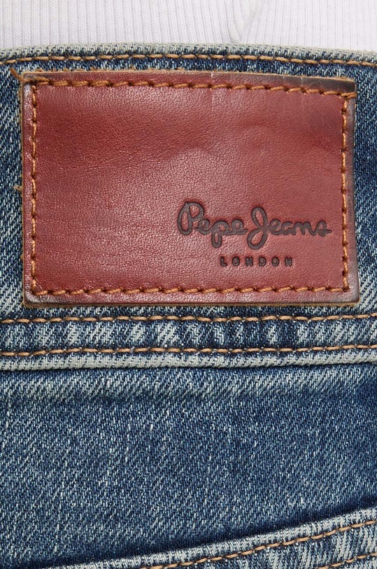 Odzież Pepe Jeans jeansy SLIM JEANS LW PL204729HW6 granatowy