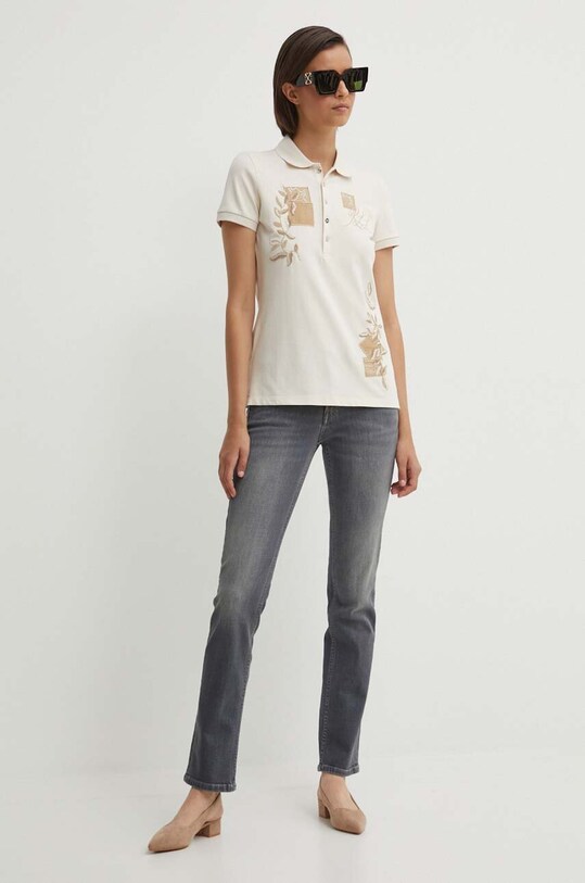 Pepe Jeans jeansy SLIM JEANS LW PL204729UH7 granatowy AW24