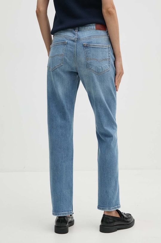 Odzież Pepe Jeans jeansy STRAIGHT JEANS MW PL204730PG0 niebieski