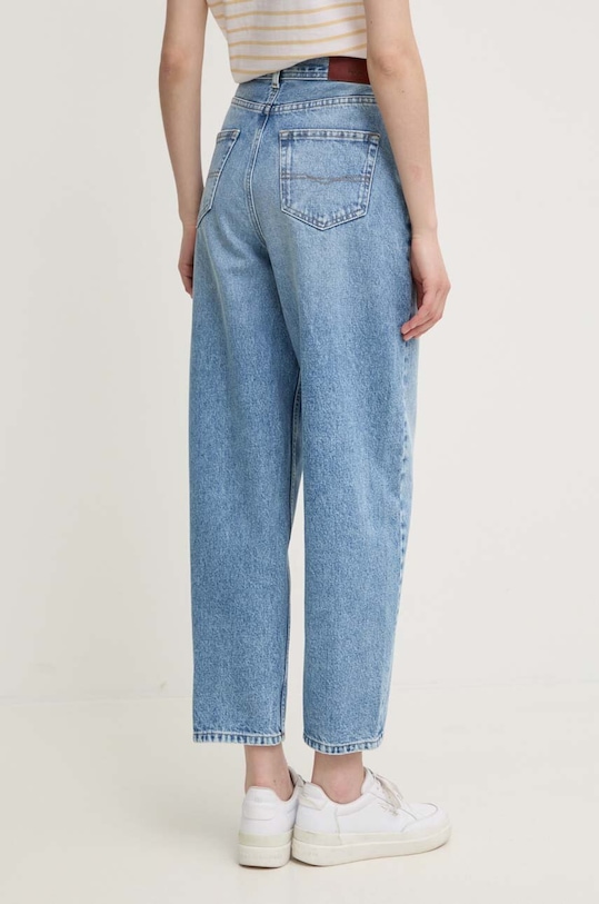 Odzież Pepe Jeans jeansy BARREL JEANS UHW PL204739MP4 niebieski