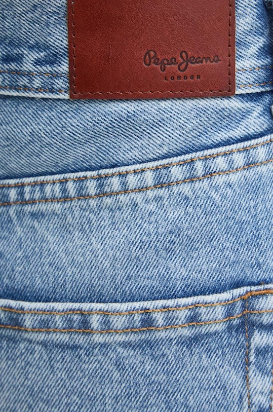 Pepe Jeans jeansy BARREL JEANS UHW niebieski PL204739MP4