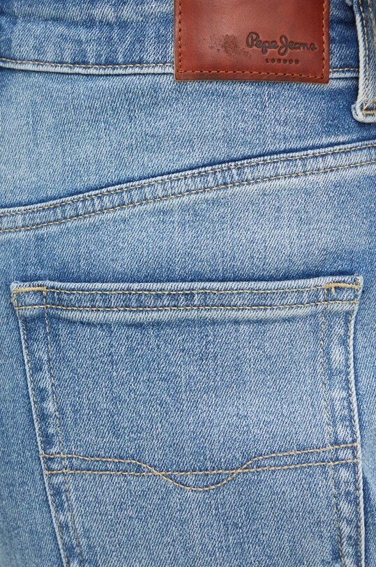 Pepe Jeans jeansi WIDE LEG JEANS UHW albastru PL204740HV6