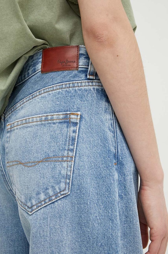 Pepe Jeans jeansy WIDE LEG JEANS UHW niebieski PL204740MP4