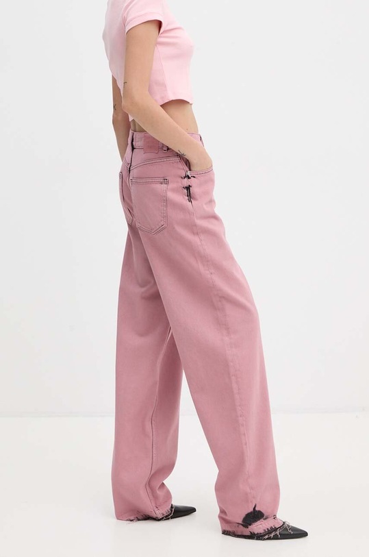 Džíny Moschino Jeans růžová 0320.8222