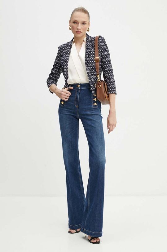 Elisabetta Franchi jeans PJ67D46E2 blu navy AW24