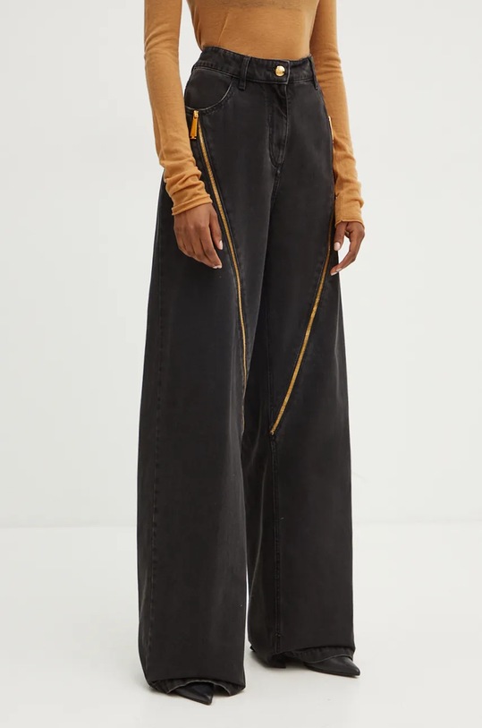 Elisabetta Franchi jeansi negru PJ69N46E2