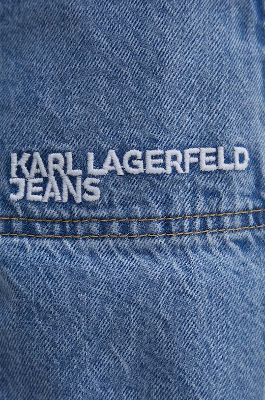 Karl Lagerfeld Jeans salopete din denim albastru 245J1301