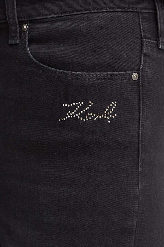 Karl Lagerfeld jeansy czarny 245W1101