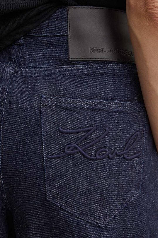 Karl Lagerfeld jeansy granatowy 245W1102