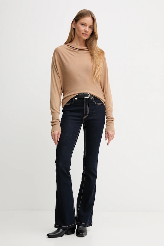 Τζιν παντελόνι United Colors of Benetton 4OTADE00F μπλε AW25