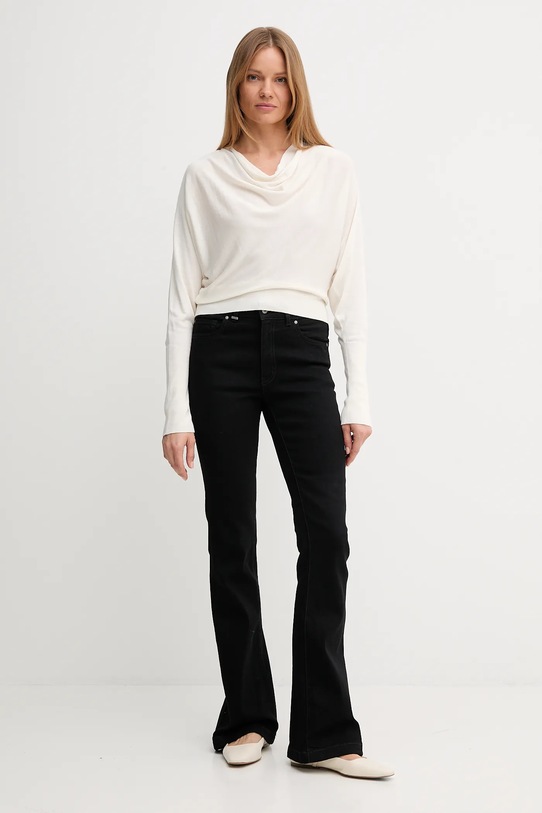 United Colors of Benetton jeansy 4OTADE00F czarny AW25
