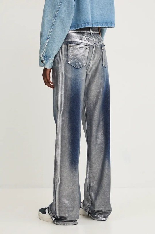 Odzież Chiara Ferragni jeansy 77CBB5P1 srebrny