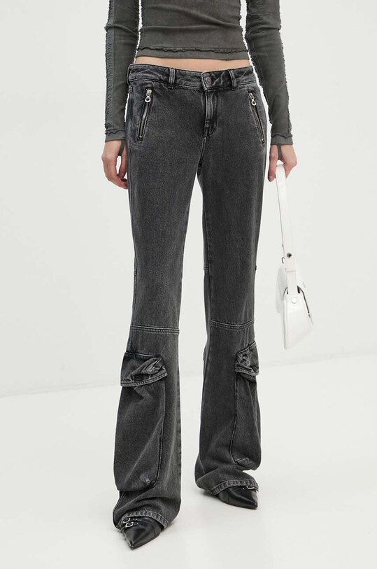 Джинси Diesel D-POKY-S A14739.0CBDH сірий AW24