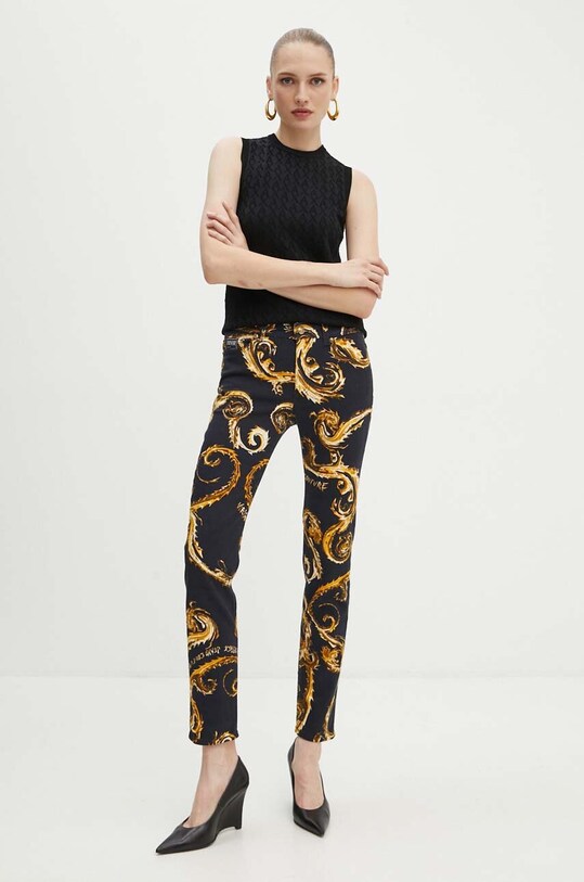 Джинси Versace Jeans Couture Melissa чорний 77HAB5S0.ES118LO1