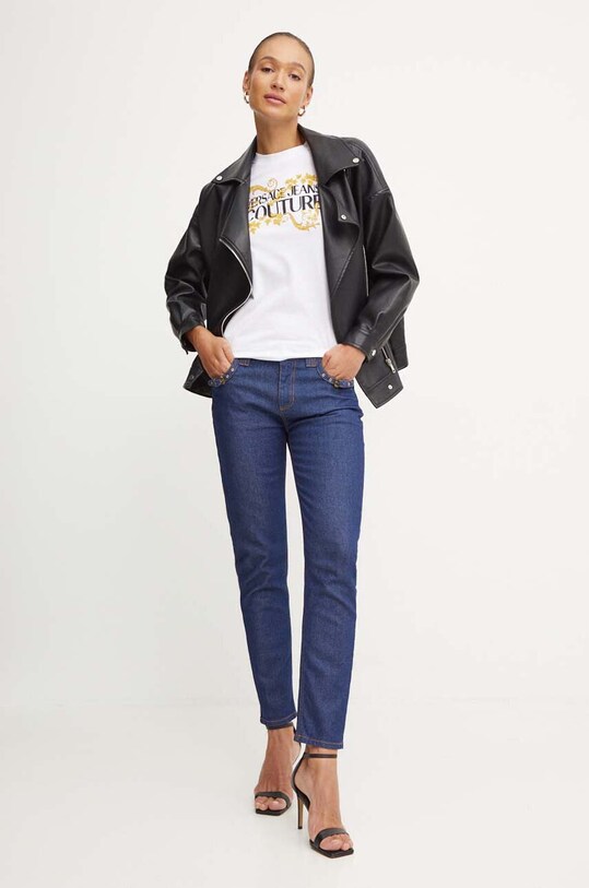Rifle Versace Jeans Couture 77HAB513.DW023L01 modrá AW24