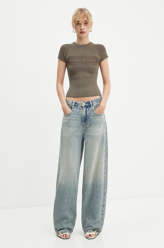 Miss Sixty jeansi 6L3JJ4680000 albastru AW24