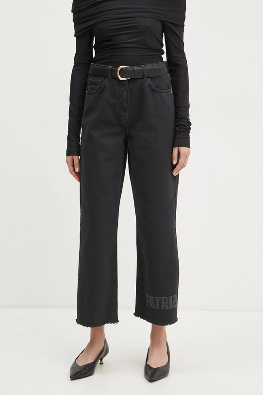 Traperice Patrizia Pepe crna 2P1638.D090