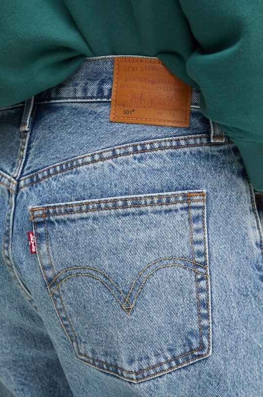 Levi's jeansy niebieski A9426