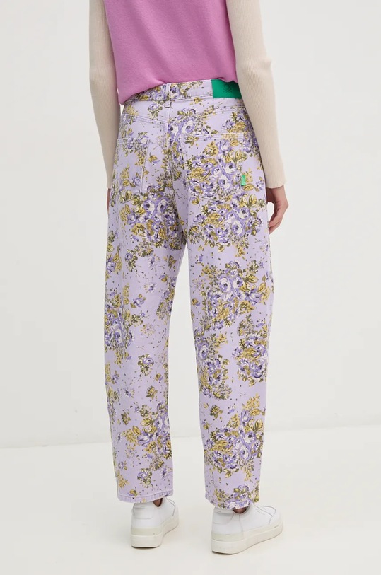 Ρούχα Τζιν παντελόνι United Colors of Benetton 40B3DE027 μωβ