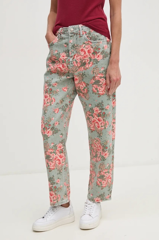 United Colors of Benetton jeansi verde 40B3DE027