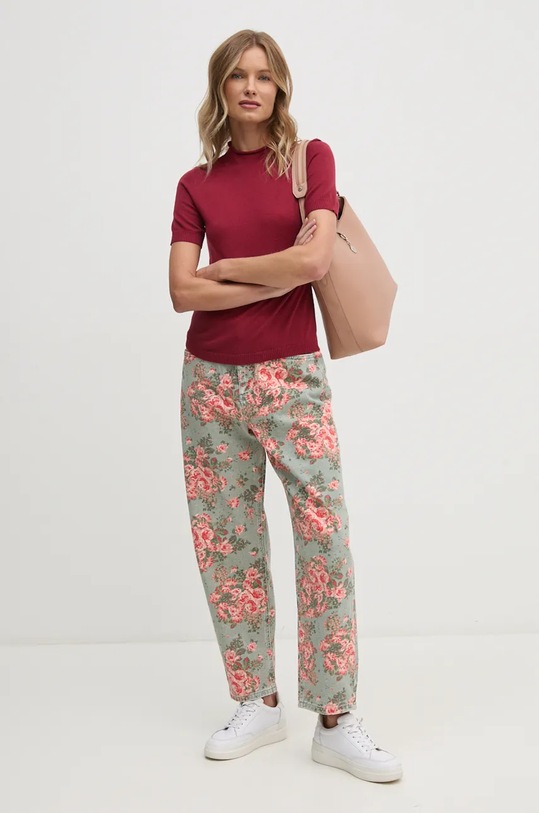 United Colors of Benetton jeansi 40B3DE027 verde AW24