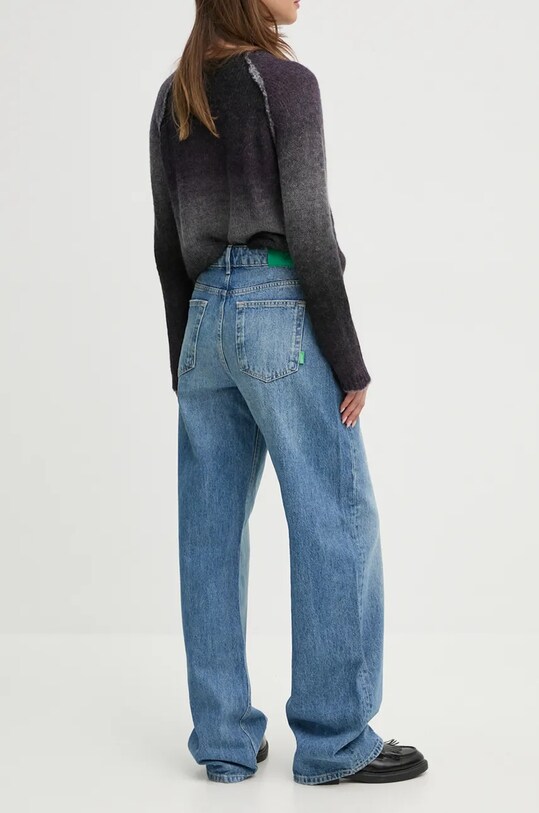 Îmbrăcăminte United Colors of Benetton jeansi 4W9KDE026 albastru