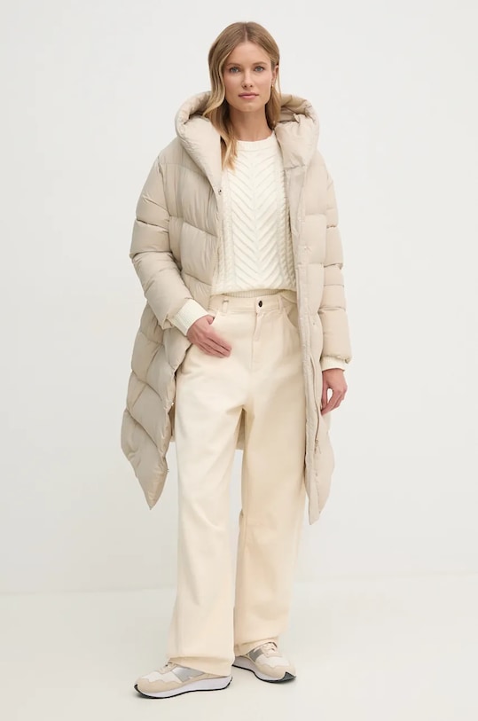 United Colors of Benetton jeansy 4OCBDE025 beżowy AW24