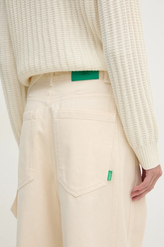 United Colors of Benetton jeansy beżowy 4OCBDE025