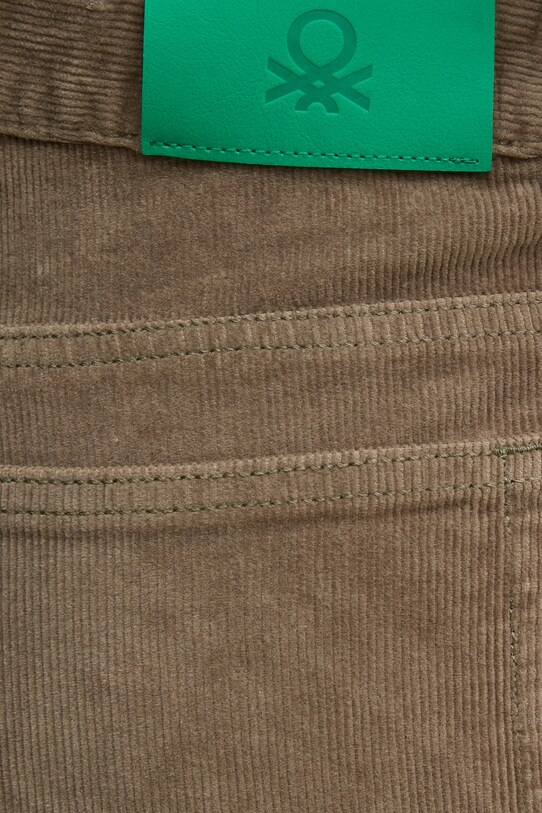 Κοτλέ παντελόνι United Colors of Benetton πράσινο 41ULDE01G
