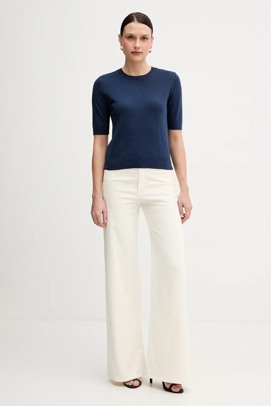 Kalhoty United Colors of Benetton 41ULDE029 béžová AW25