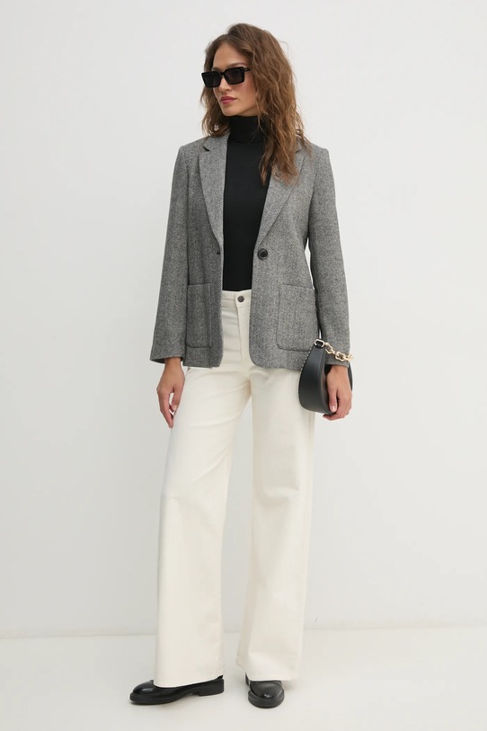 Kalhoty United Colors of Benetton 41ULDE029 béžová AW25